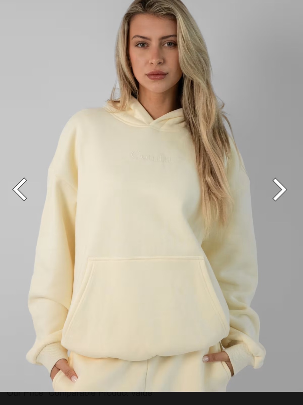 NWT Comfrt signature hoodie size extra small